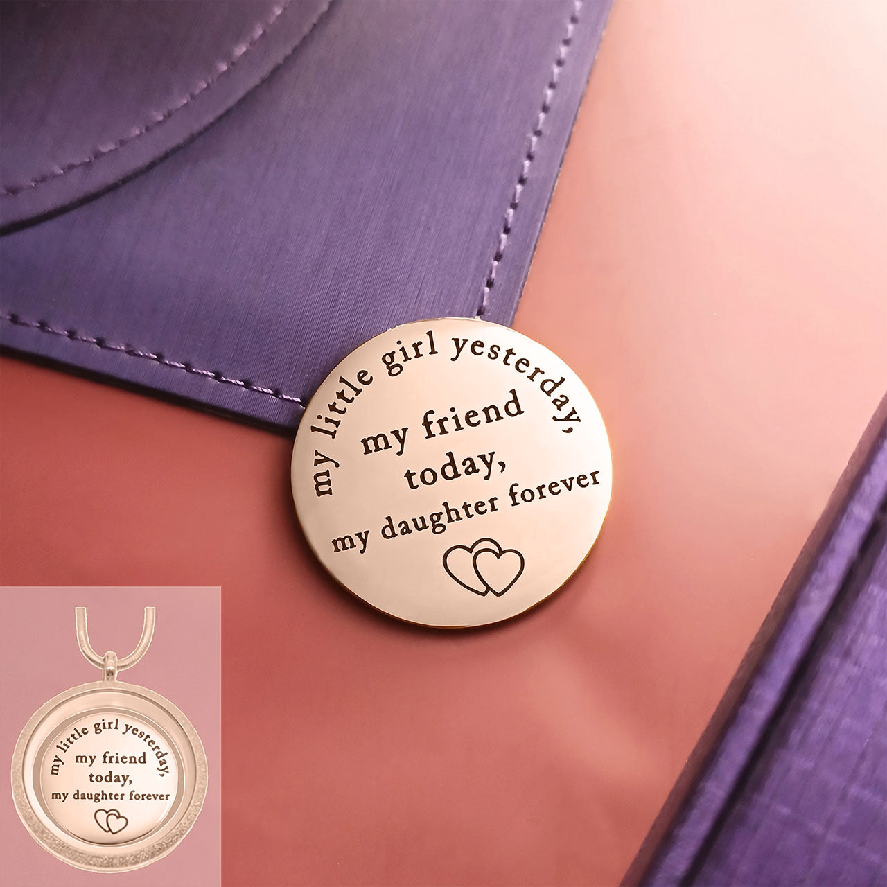 Yesterday Today Forever - Dream Locket Disc Charm