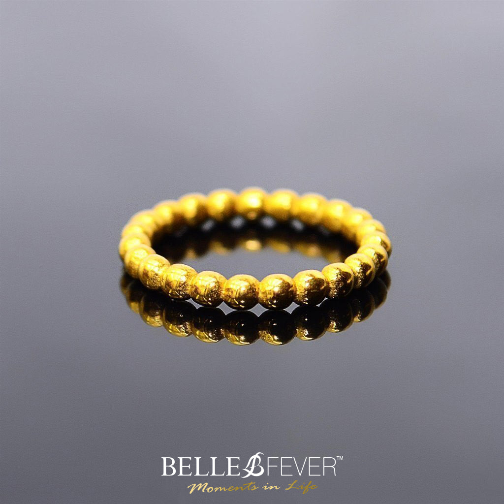 Golden Link Ring in Luxury Gift Box | Belle Fever Personalised Jewellery