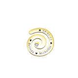 Swirl Charm for Medium 30mm Dream Locket | Belle Fever Personalised Jewellery