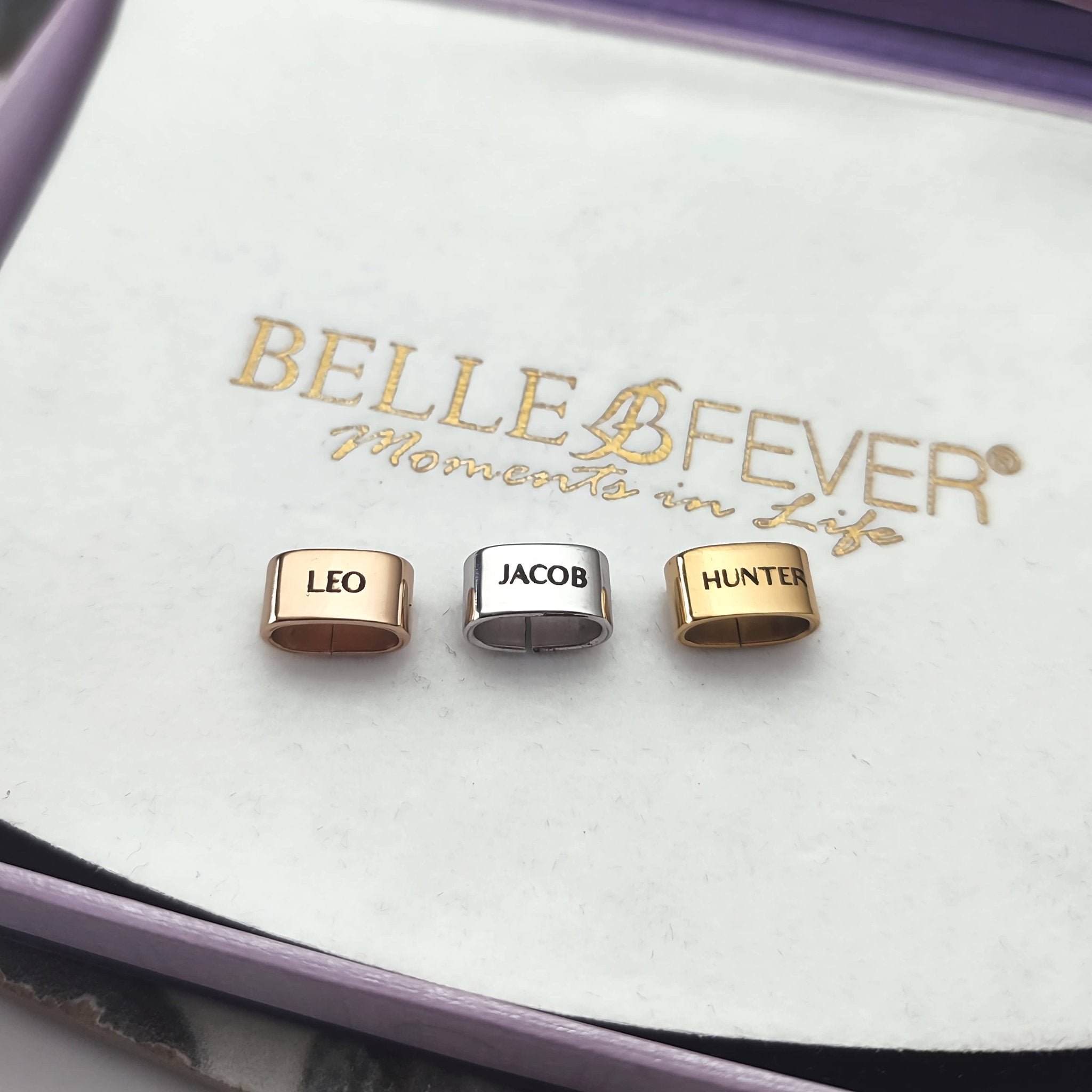 Additional Name Charm for Leather Bracelet - Extras