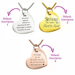 Bottom of My Heart Necklace - Mothers Jewellery by Belle Fever
