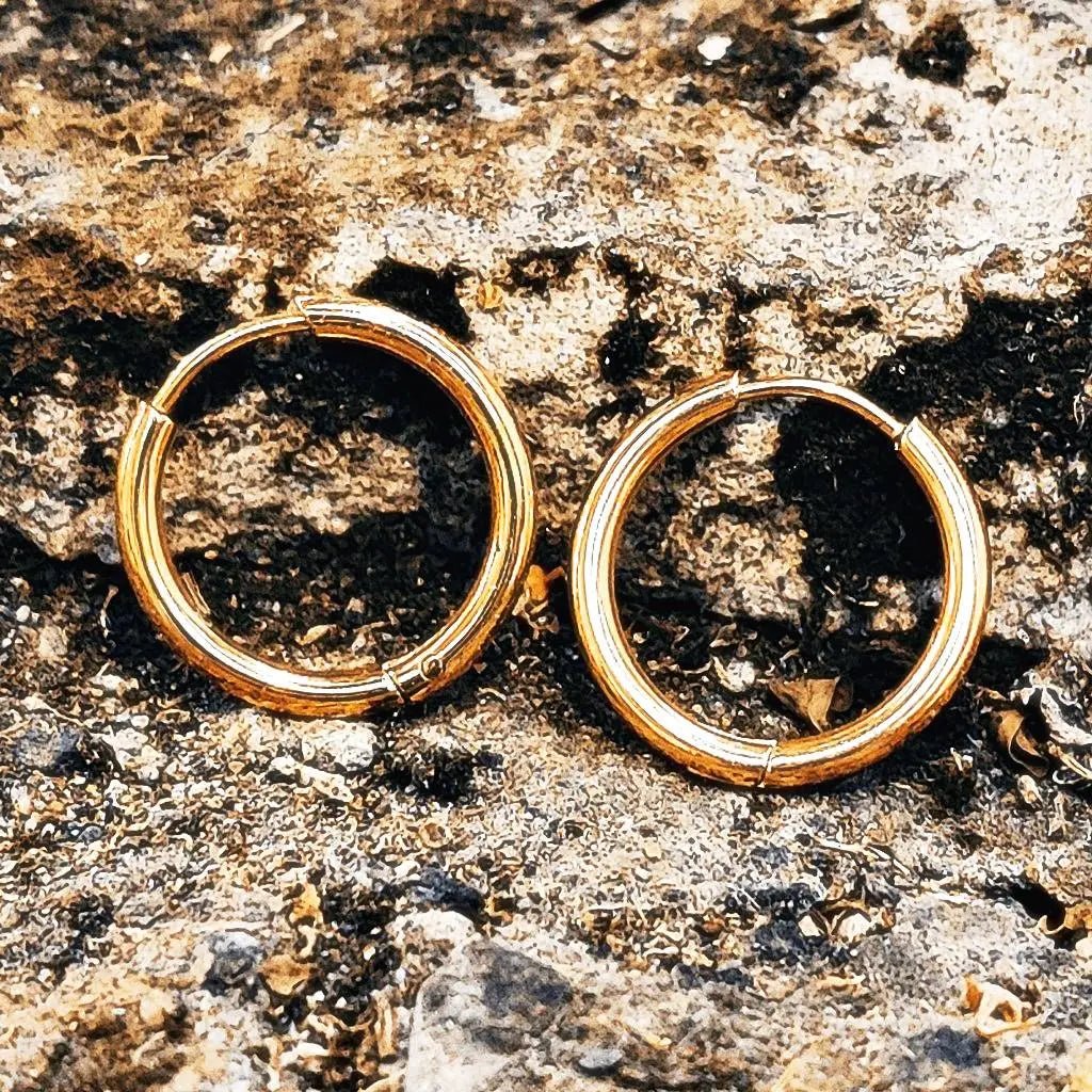 Chic Sleeper Hoop Earrings - Earrings by Belle Fever