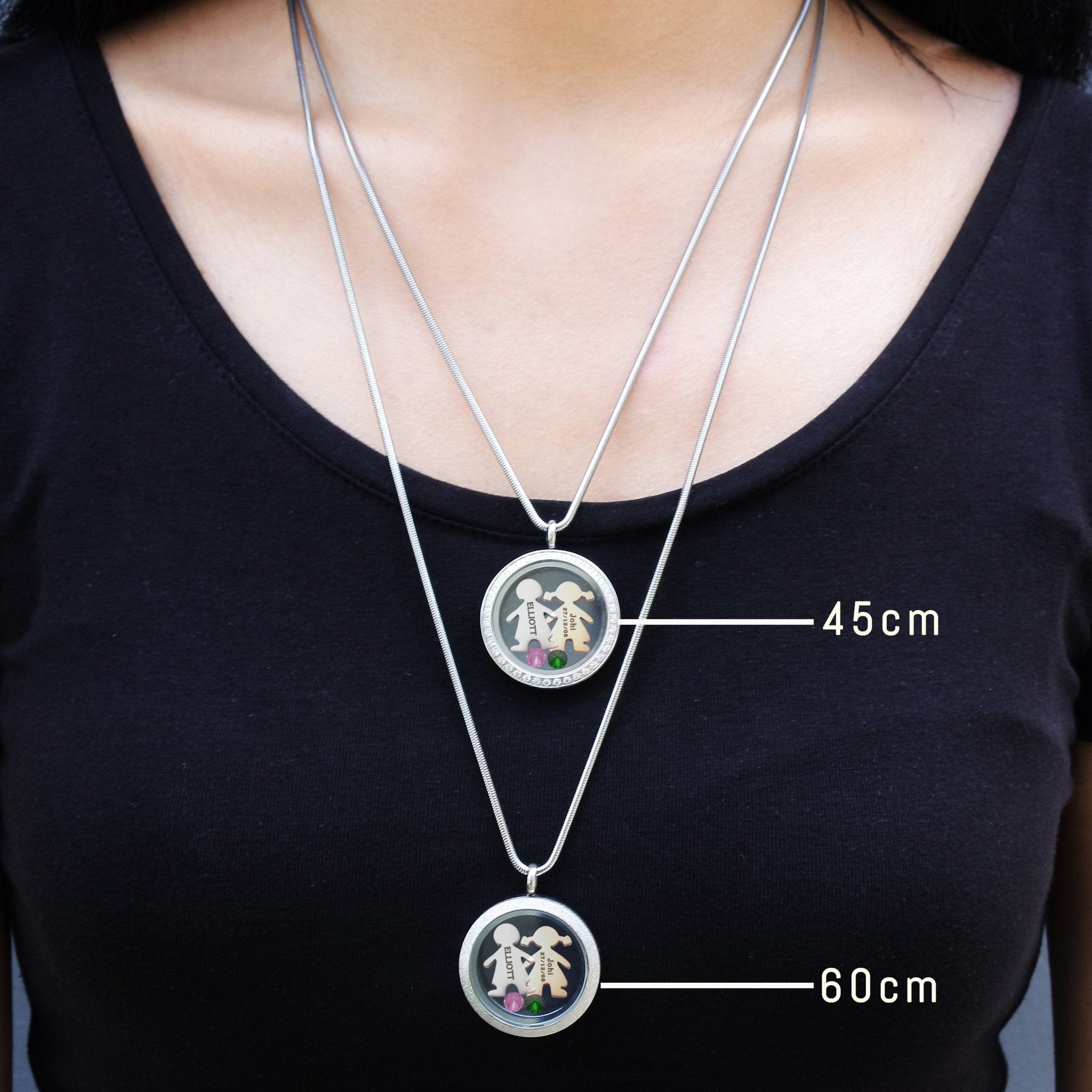 Cross Charm Birthstone for Dream Locket - Floating Dream Lockets by Belle Fever