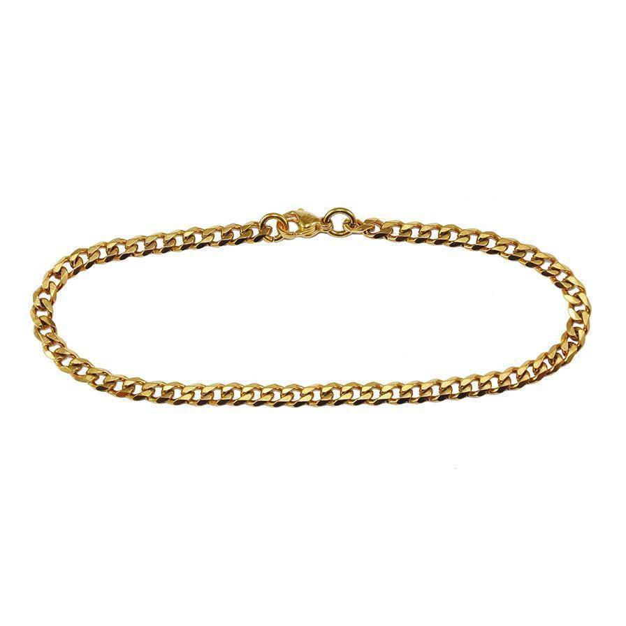 Curb Chain for Bracelet - Chains by Belle Fever