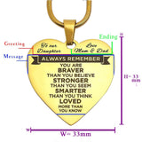 Heart Necklace - Always Remember - Memorial & Cremation Jewellery by Belle Fever