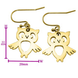 Owl Earrings - Earrings by Belle Fever