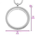 Sparkling Dream Locket Necklace - Floating Dream Lockets by Belle Fever