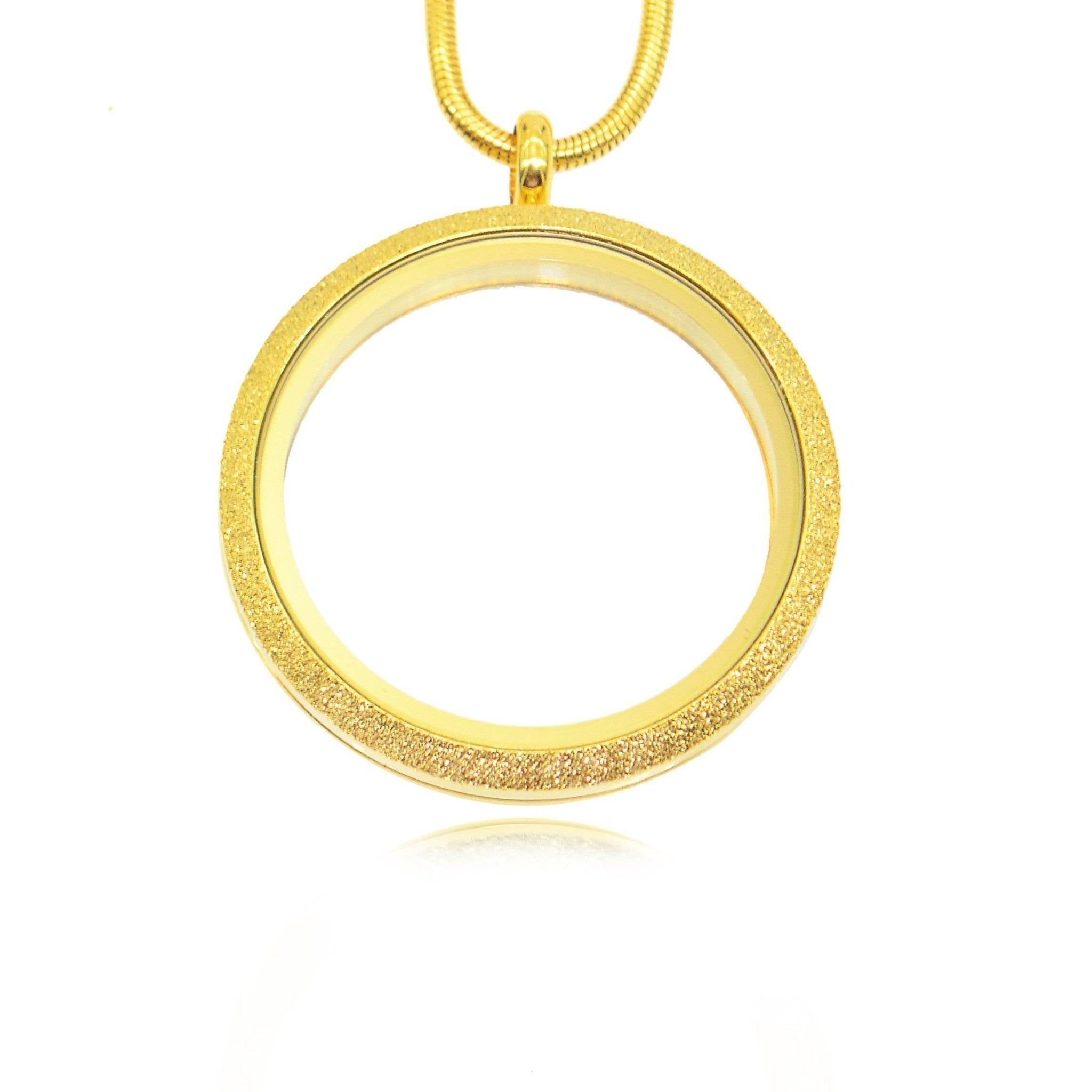 Sparkling Dream Locket Necklace - Floating Dream Lockets by Belle Fever