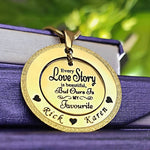 Sparkling Love Story Necklace - Mothers Jewellery by Belle Fever