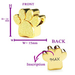 Sparkling Paw Charm for Moments Bracelet - Moments Charm Bracelets by Belle Fever