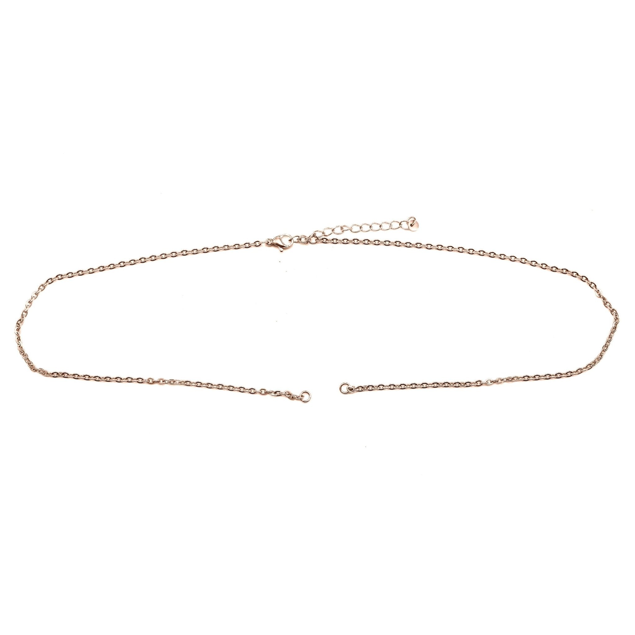 Split Link Chain for Name Necklace - Chains by Belle Fever