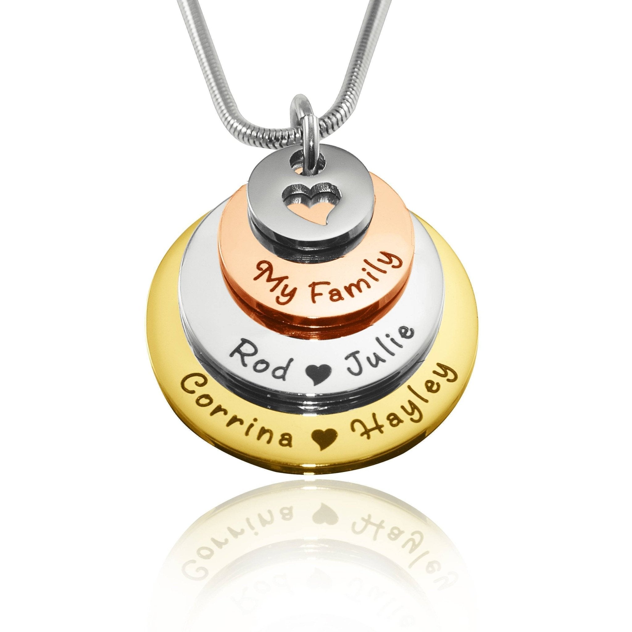 Tower of Love Necklace - Mothers Jewellery by Belle Fever
