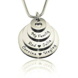 Tower of Love Necklace - Mothers Jewellery by Belle Fever