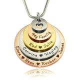 Tower of Love Necklace - Mothers Jewellery by Belle Fever