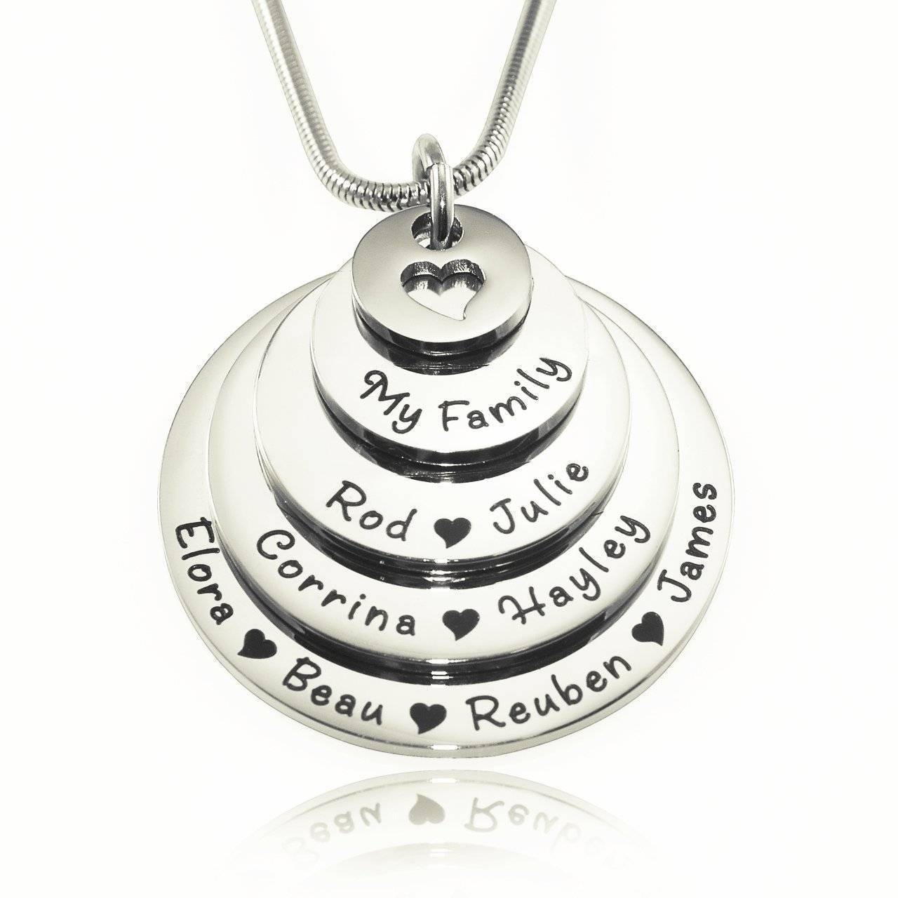 Tower of Love Necklace - Mothers Jewellery by Belle Fever