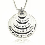 Tower of Love Necklace - Mothers Jewellery by Belle Fever