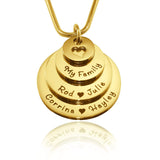 Tower of Love Necklace - Mothers Jewellery by Belle Fever