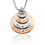 Tower of Love Necklace - Mothers Jewellery by Belle Fever