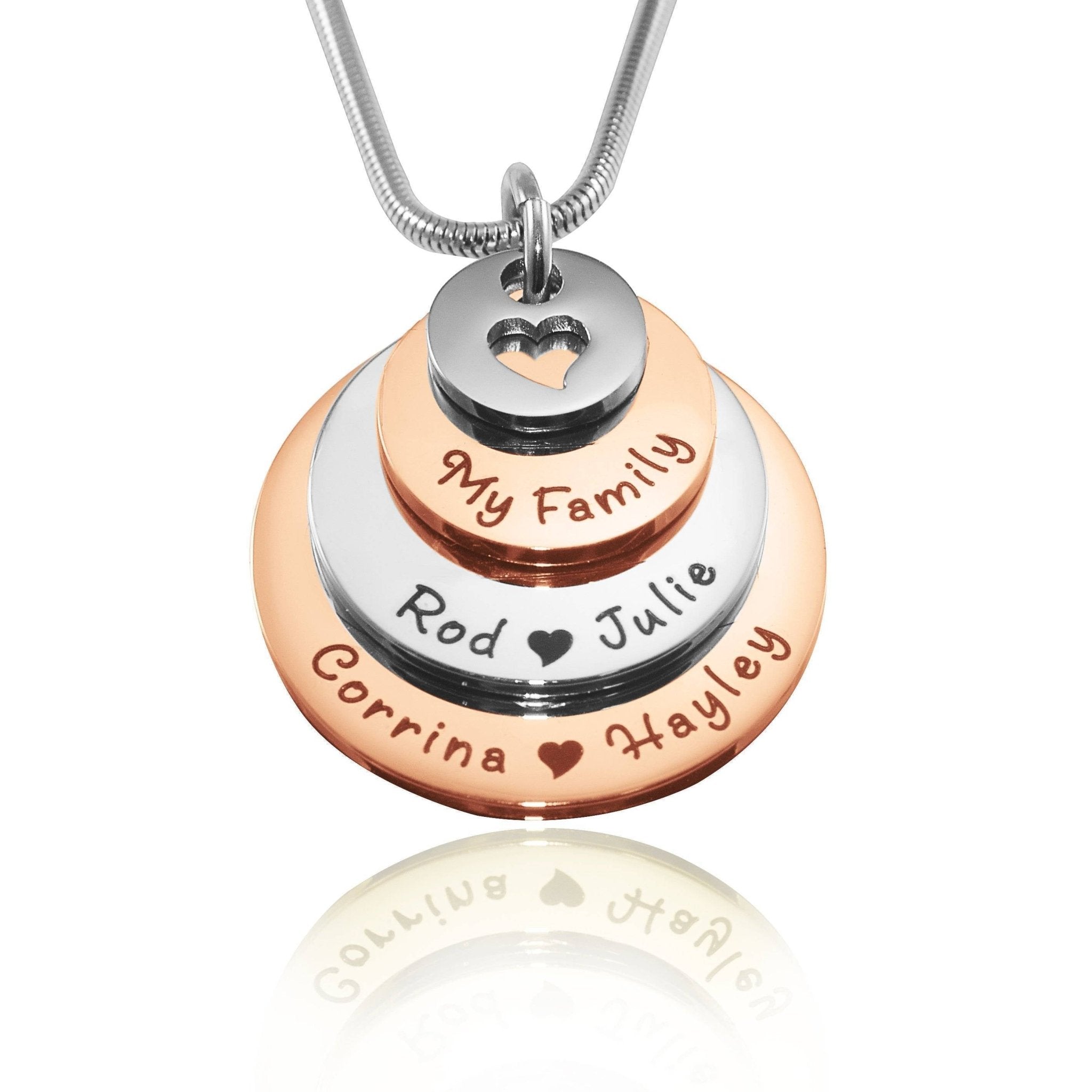 Tower of Love Necklace - Mothers Jewellery by Belle Fever