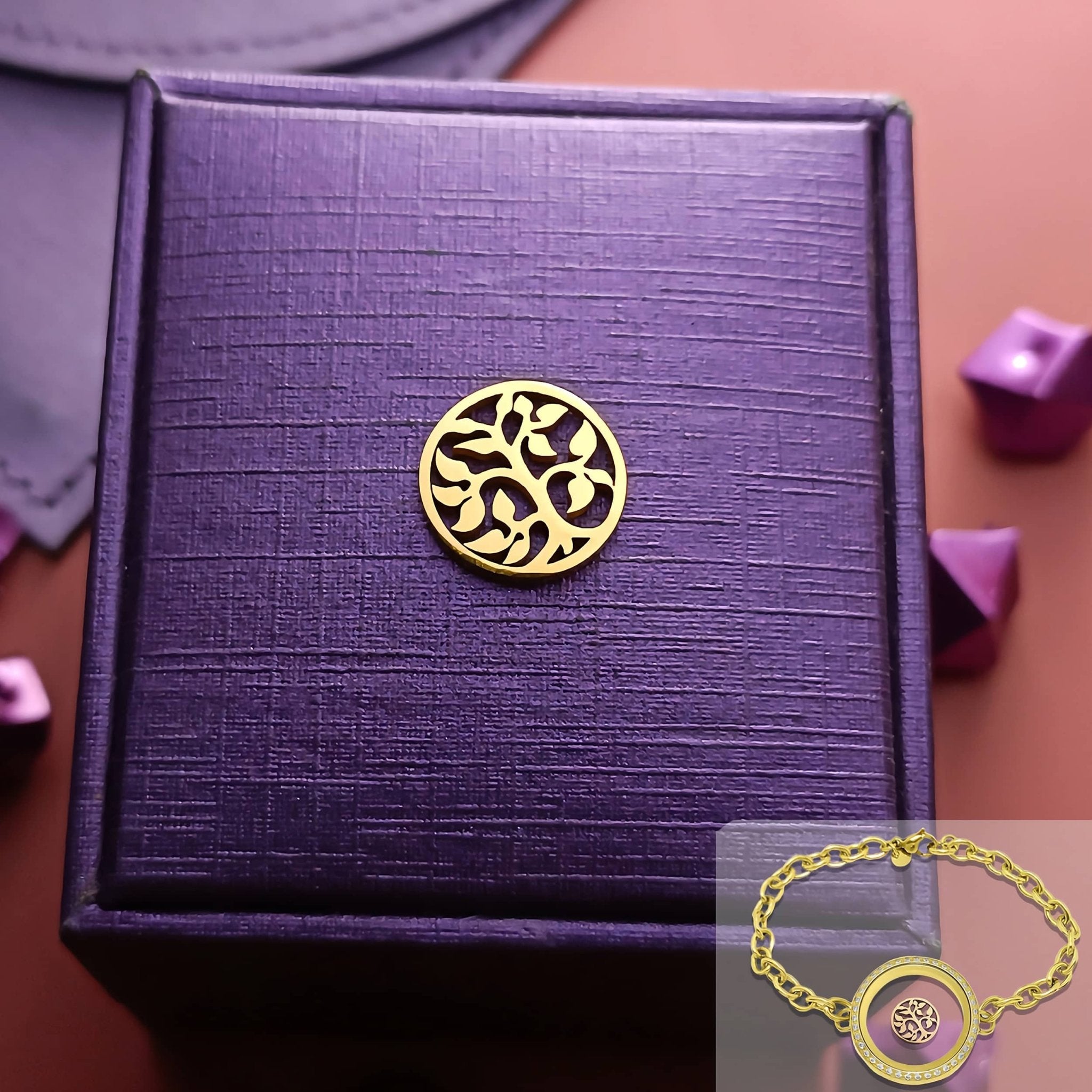 Tree Charm 12mm for Dream Locket - Floating Dream Lockets by Belle Fever