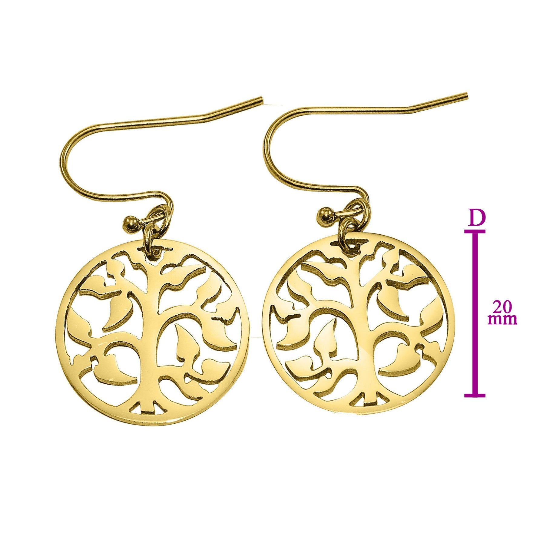 Tree Earrings - Earrings by Belle Fever