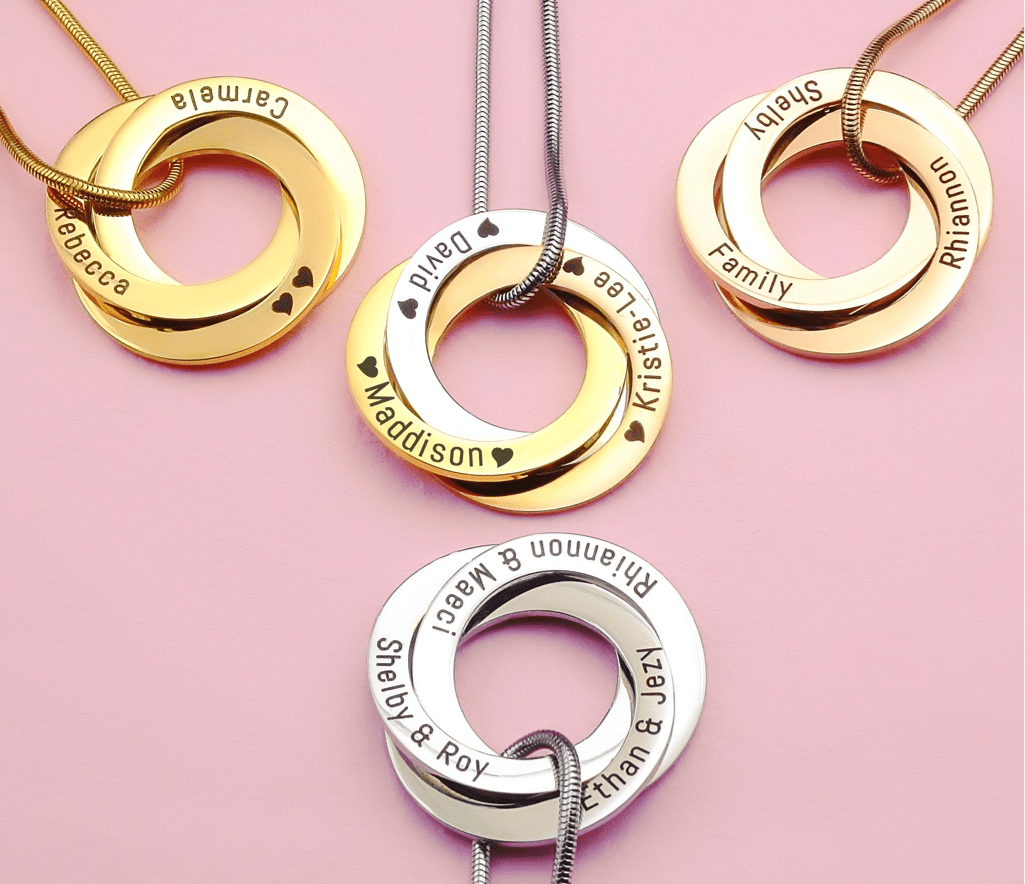 Add an extra special touch to your personalised jewellery - BELLE FEVER