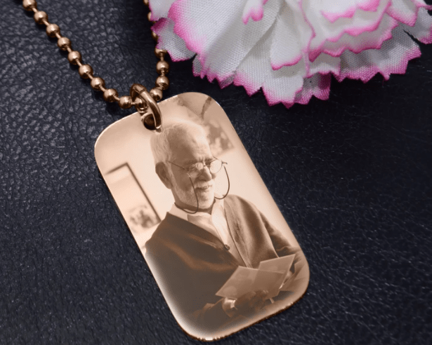 Custom Photo Dog Tag Necklace - BELLE FEVER