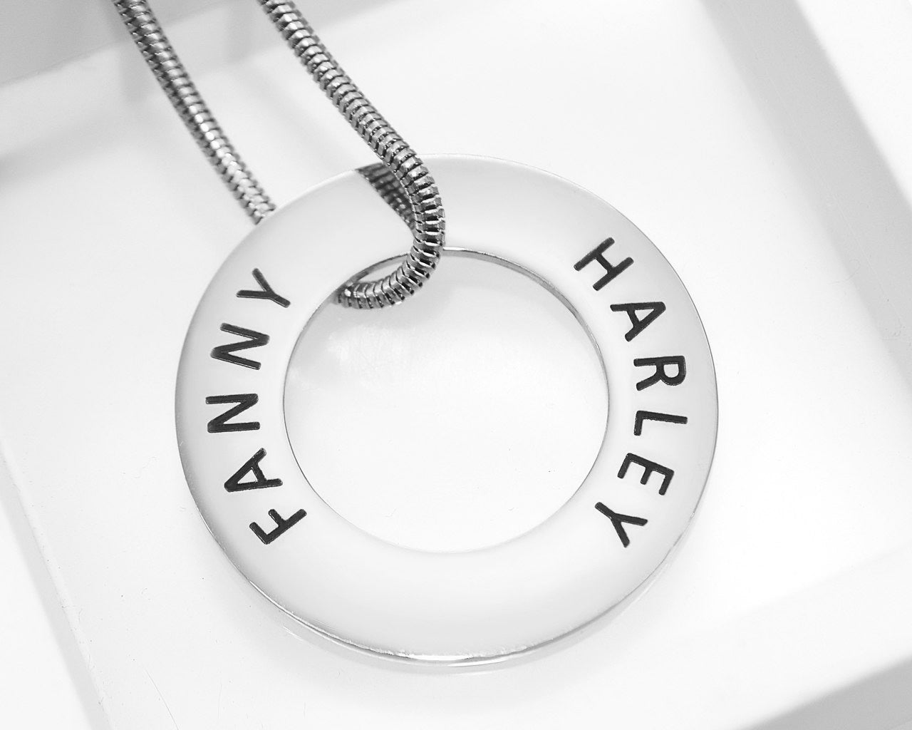 Always Forever Washer Necklace
