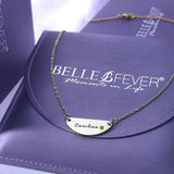 Beck Birthstone Name Necklace