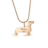 Dachshund Dog Necklace