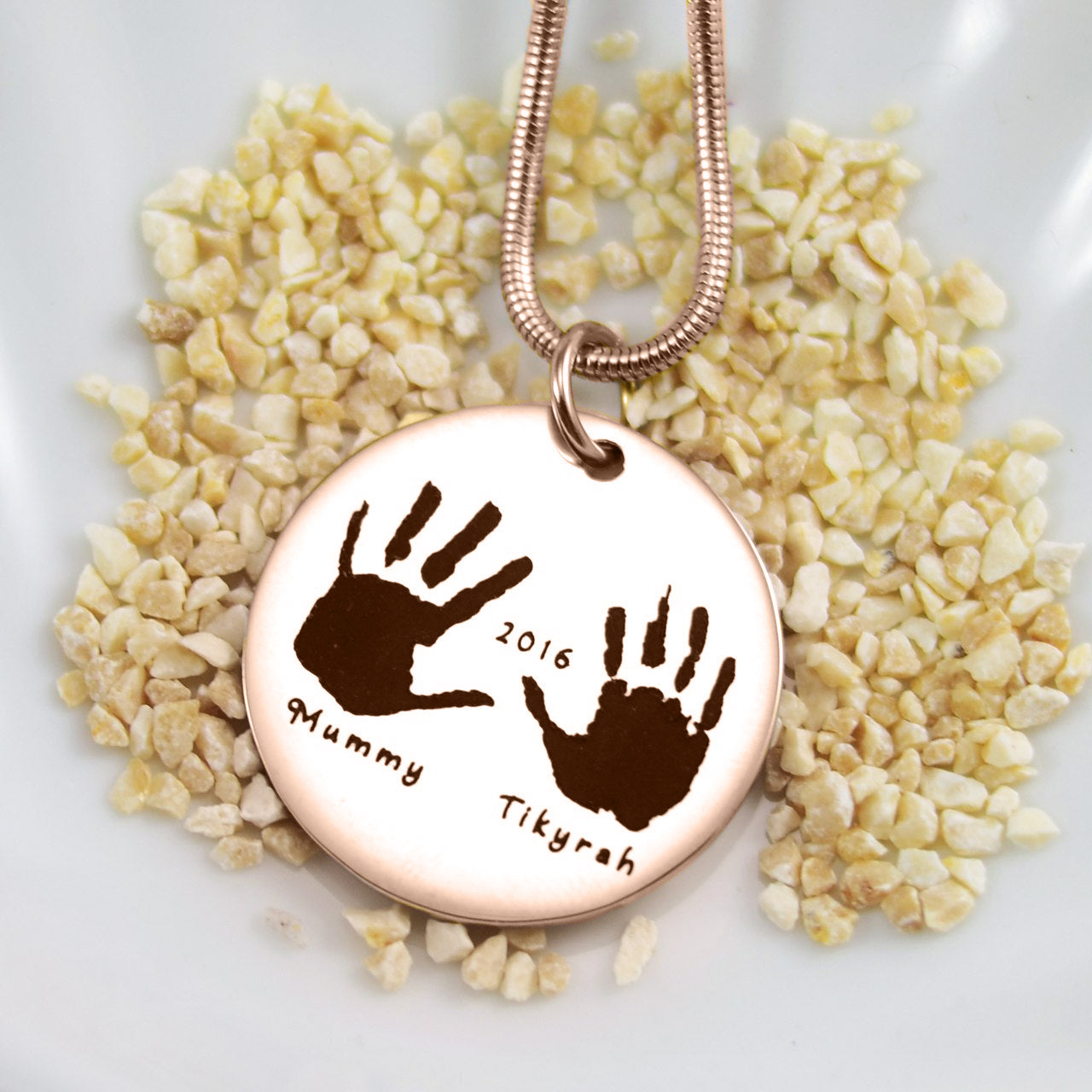 Hand on My Heart Necklace