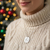 Melting Snowman Necklace