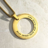 Sparkling Circle of Trust Necklace