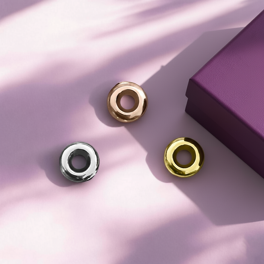 Elegant Belle Fever Additional Stopper Beads — crafted in premium finishes to hold charms in place and complete your personalised New Moments Bracelet.