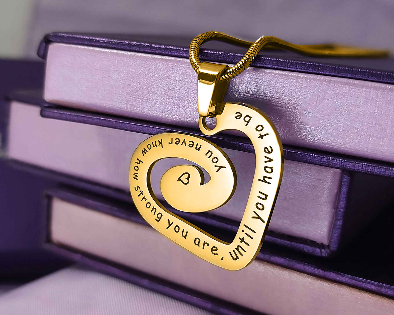 Swirls of My Heart Necklace