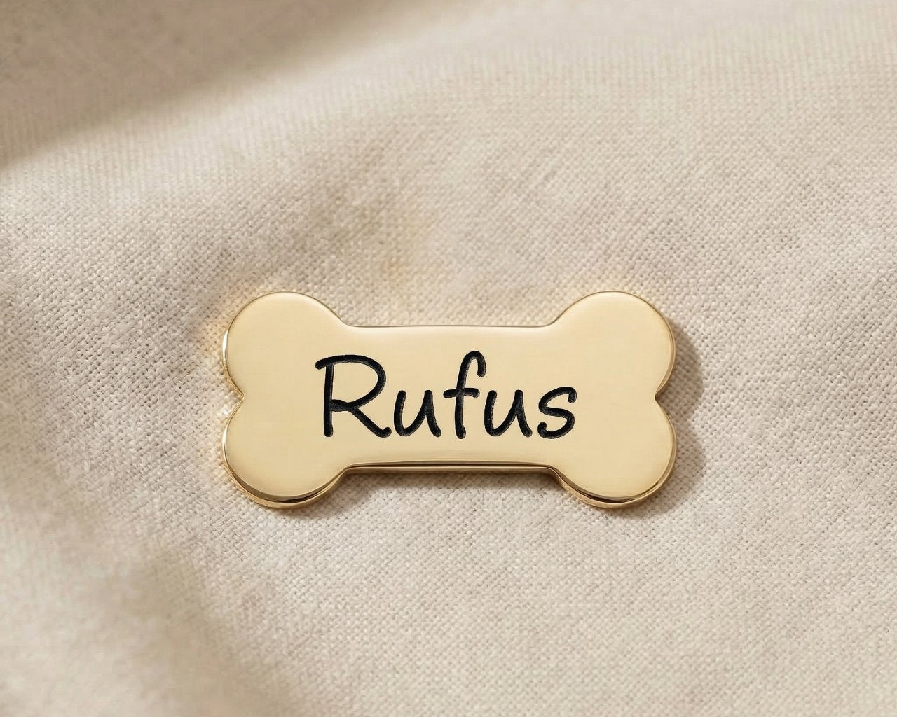 Personalized bone-shaped charm for Dream Locket bracelet designed for pet lovers and memorial keepsakes