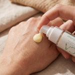 ENCA acne clearing moisturiser texture application, lightweight acne treatment skincare made in Australia