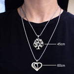 Eternal Family Three Tone Personalised Necklace | Belle Fever Personalised Jewellery