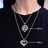 Eternal Family Three Tone Personalised Necklace | Belle Fever Personalised Jewellery