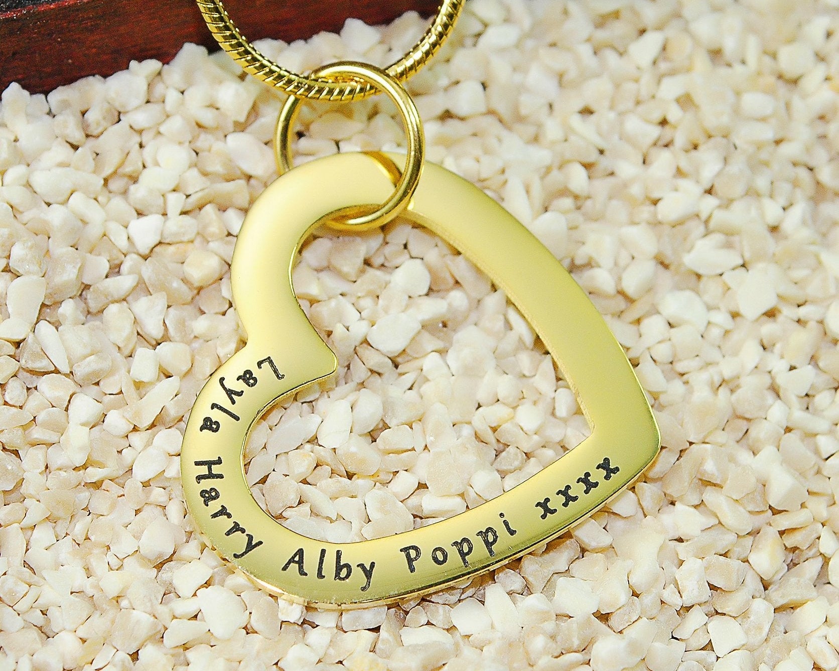 Always in My Heart Necklace - Memorial & Cremation Jewellery by Belle Fever