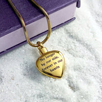 Always Love Cremation Necklace - Memorial & Cremation Jewellery by Belle Fever