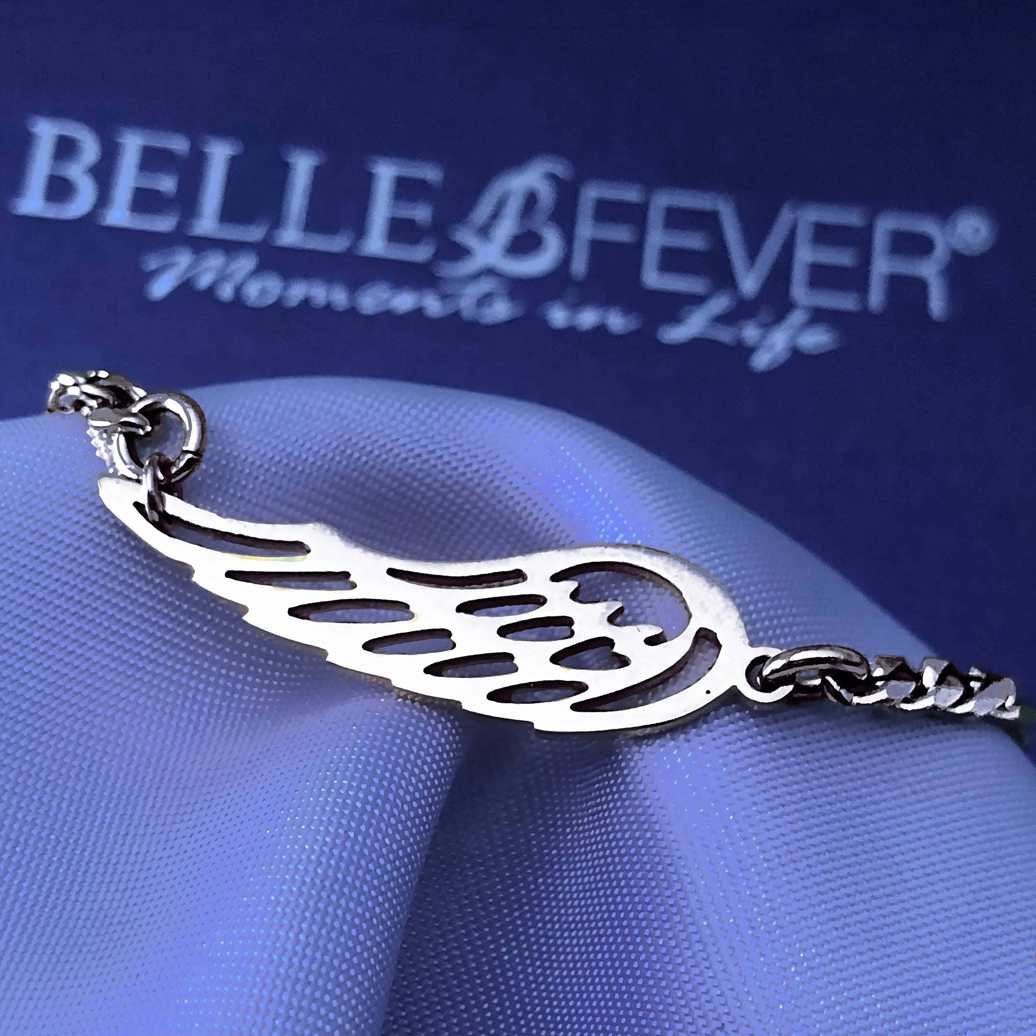 Angels Wing Bracelet - Bangles & Bracelets by Belle Fever