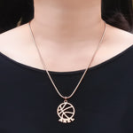 Basketball Name Necklace - Name Necklaces by Belle Fever