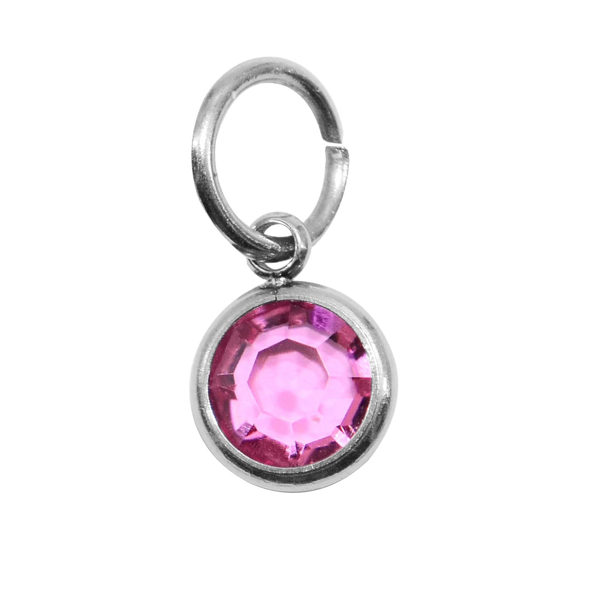 Choose 3rd SILVER Hanging Birthstone Charm (Optional) - Options Variants