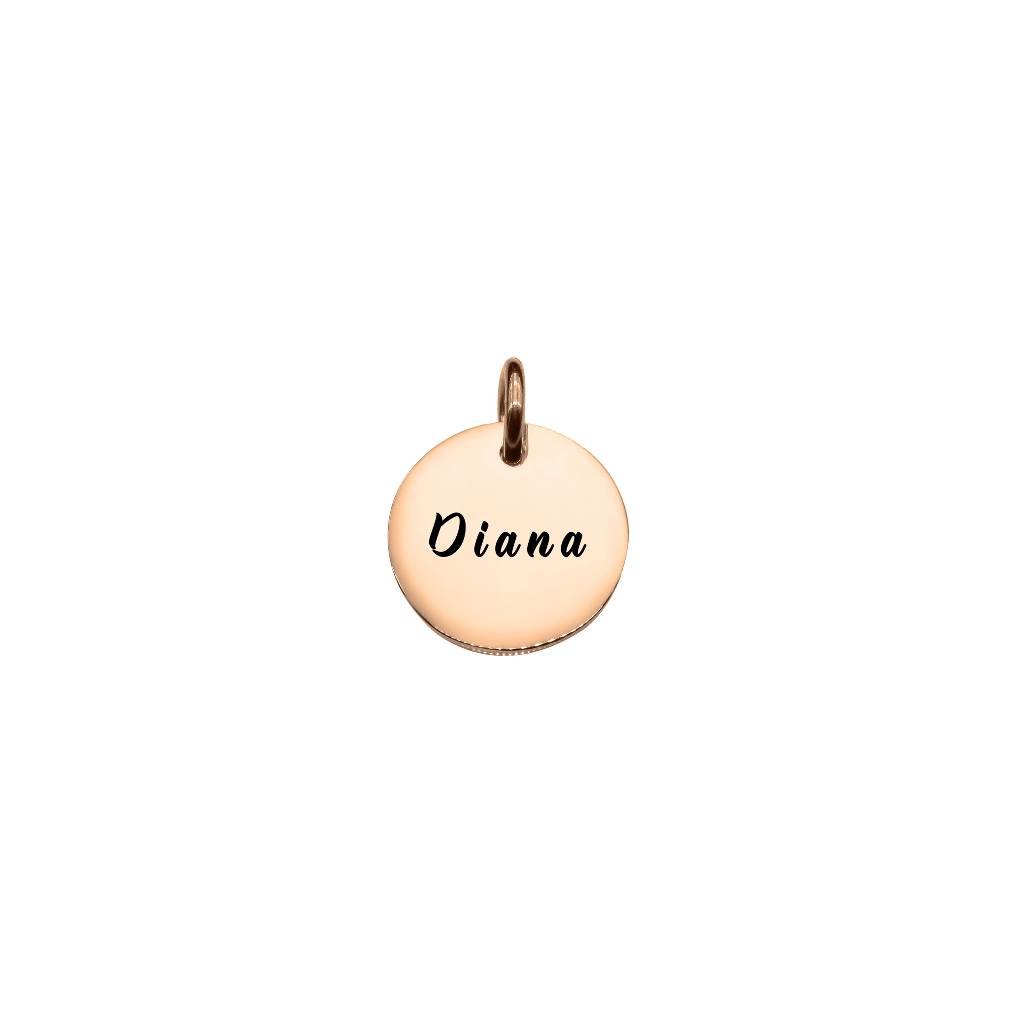 Disc Charm 17mm SILVER - Options Variants