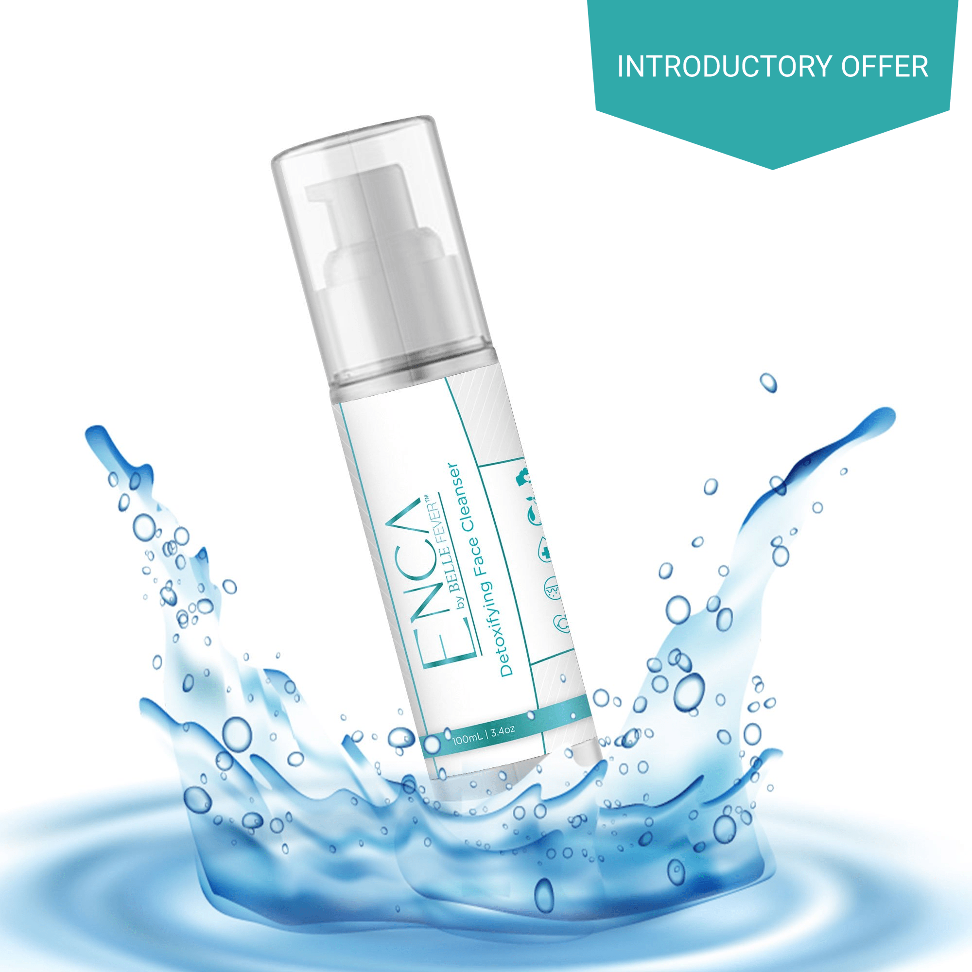ENCA Detoxifying Face Cleanser | 100ml - Enca Skincare by Belle Fever