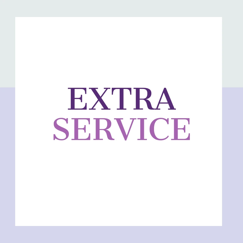 Extra Service Menu - Options Variants