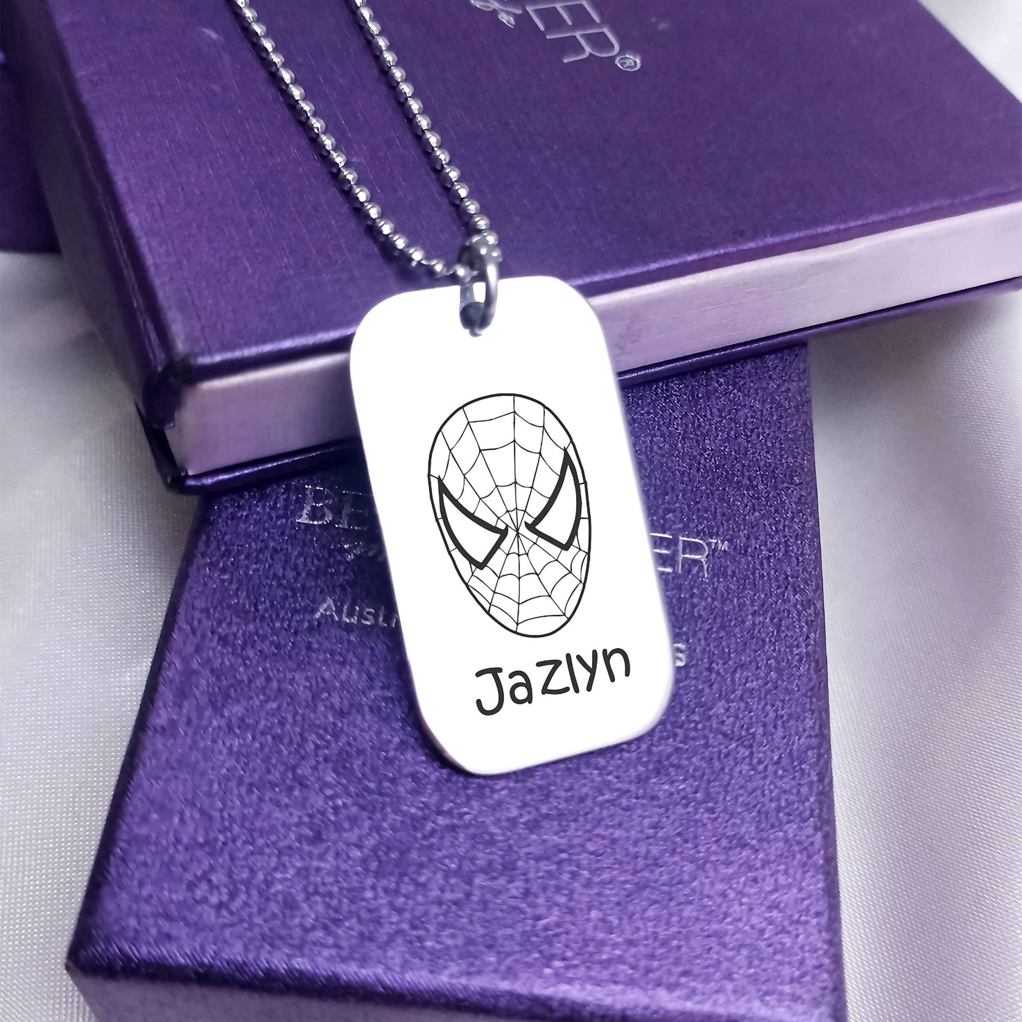 Marvel dog tag necklaces online
