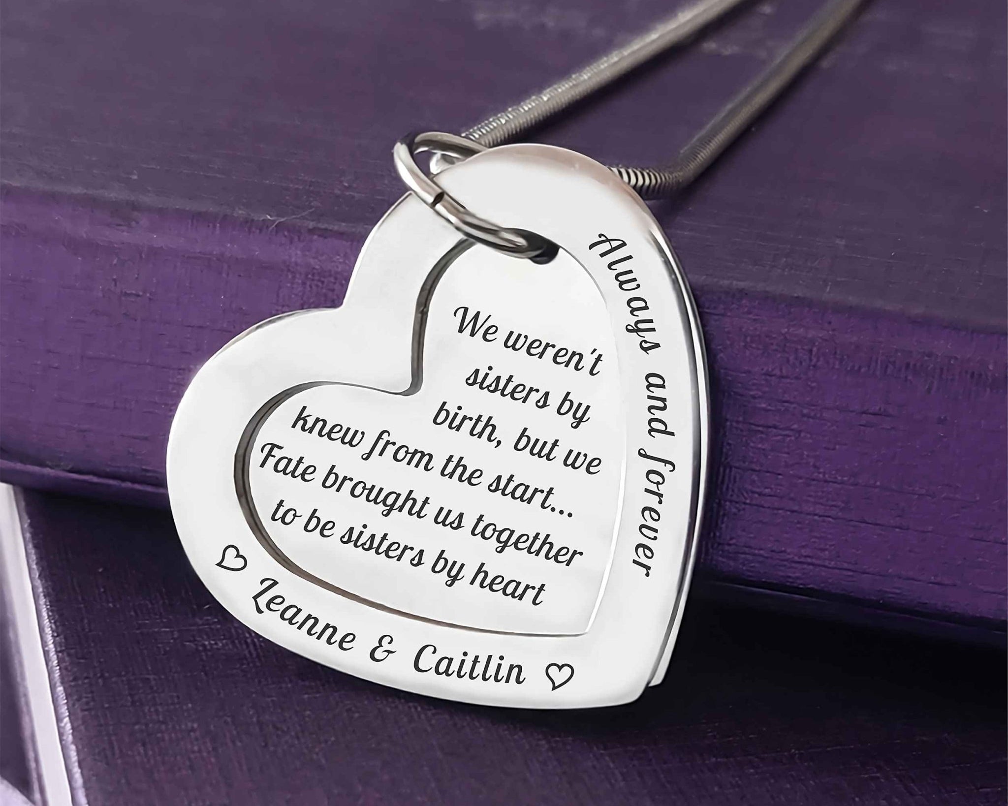 Love Forever Handwriting Necklace - Mothers Jewellery by Belle Fever