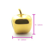 Moments Bracelet with Apple Charm - Moments Charm Bracelets by Belle Fever